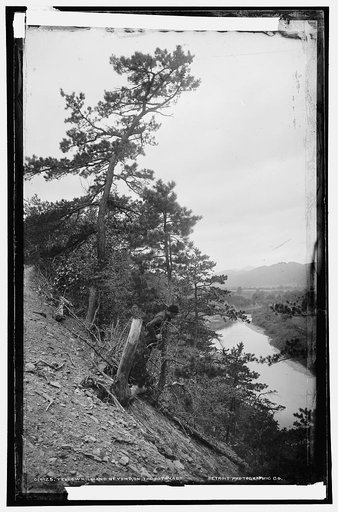 Yellow Hill and beyond, on the Potomac