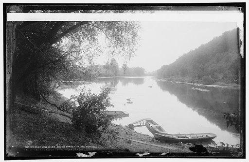 Rock and river, south branch of the Potomac