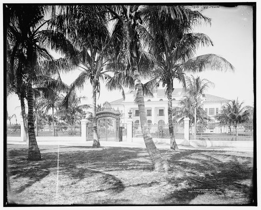 Whitehall, the residence of Mr. Flagler at Palm Beach, Florida