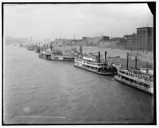 Monongahela wharves, Pittsburg