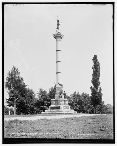 Illinois Monument at Bragg's Headquarters, Missionary Ridge