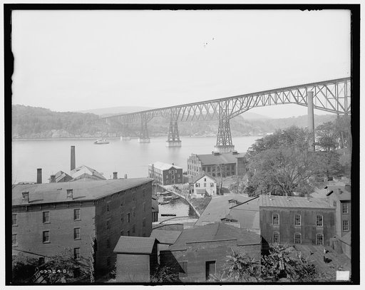 Poughkeepsie Bridge, Poughkeepsie, N.Y.