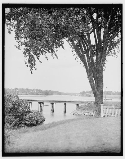 A Glimpse of York River, York, Me.