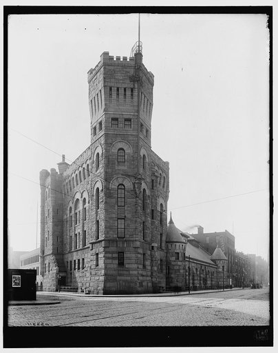 Cadet armory, Boston, Mass.