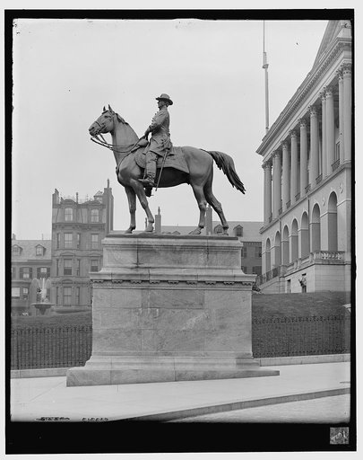 Hooker statue, Boston, Mass.