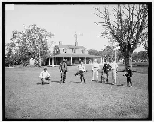At the golf links, (Manhanset House), Shelter Island, N.Y.