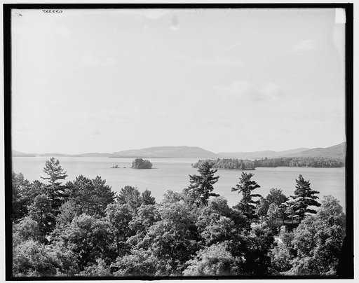 Green Island, south from the Sagamore, Lake George, N.Y.
