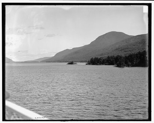 Black Mountain from Red Rock Point, Lake George, N.Y.