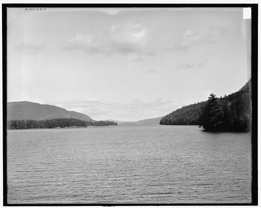 North from Black Mountain Point, Lake George, N.Y.