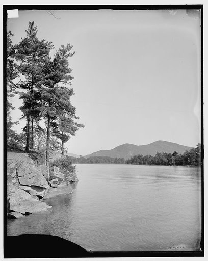 North from Island Harbor, Lake George, N.Y.