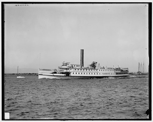 Steamer Vermont, Lake Champlain, N.Y.
