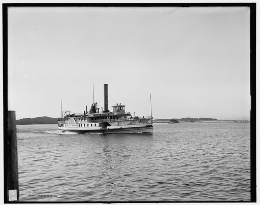 Steamer Chateaugay, Lake Champlain, N.Y.