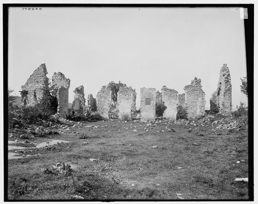 Ruins of Fort Ticonderoga, Lake Champlain, N.Y.