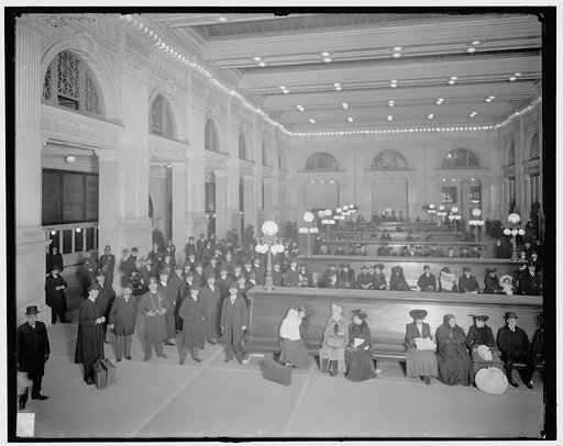 Grand Central Station, interior, New York, N.Y.