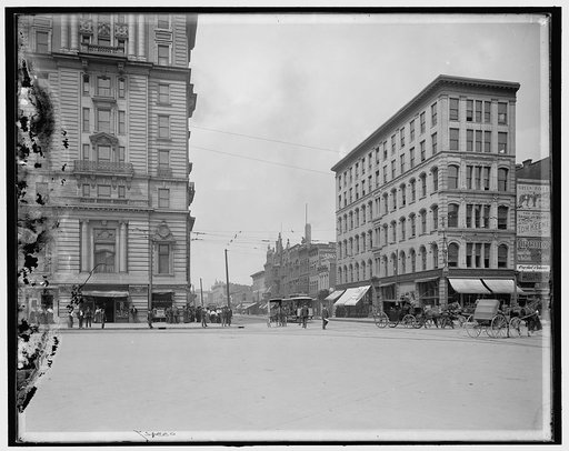 Illinois Street, north from Washington, Indianapolis, Ind.