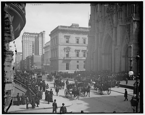 Fifth Avenue on a Sunday morning, New York, N.Y.