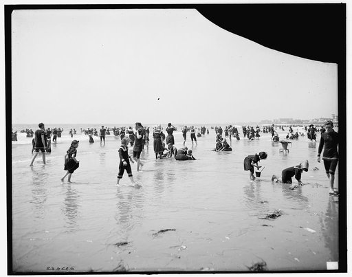 On the beach, Atlantic City, N.J.