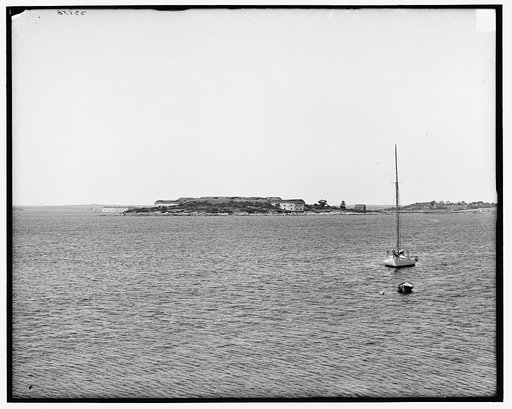 Fort Scammell from Cushing Island, Me.
