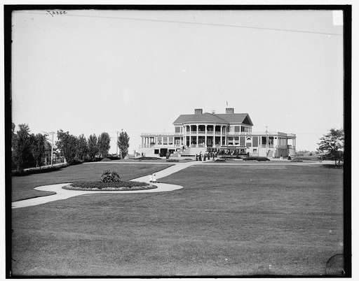 Cape Cottage, casino and grounds, Maine