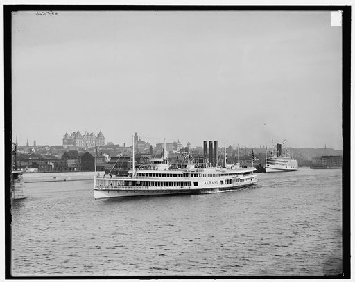 Steamer Albany of Hudson River Day Line, Albany, N.Y.