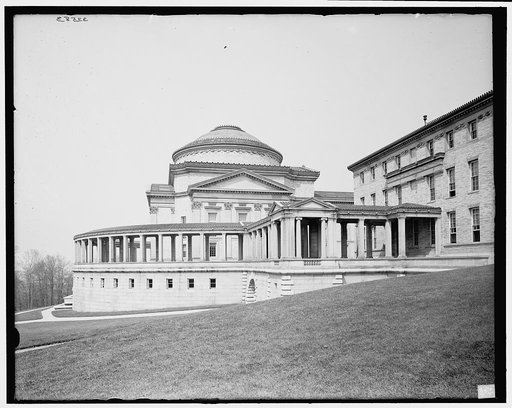 New York University library, School of Languages and Hall of Fame for Great Americans, New York, N.Y.