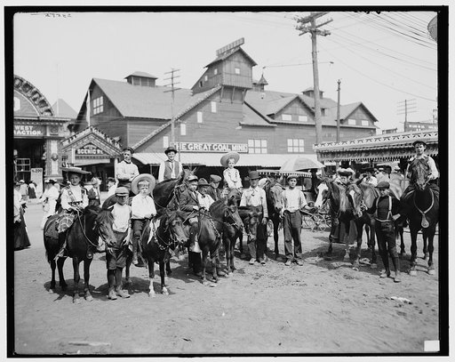 The Ponies, Coney Island, New York, N.Y.