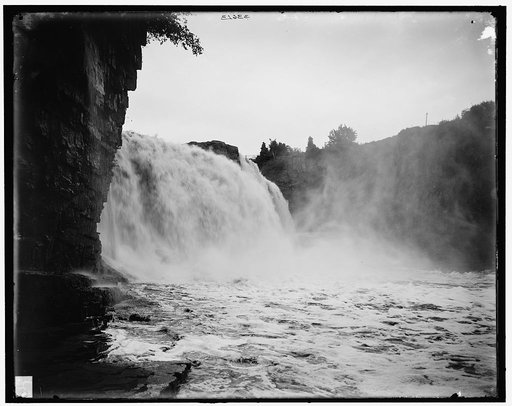 Rainbow Falls, near view, Ausable Chasm, N.Y.