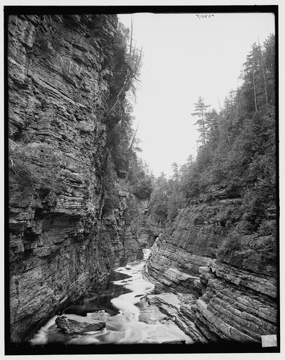 Column rocks, Ausable Chasm, N.Y.