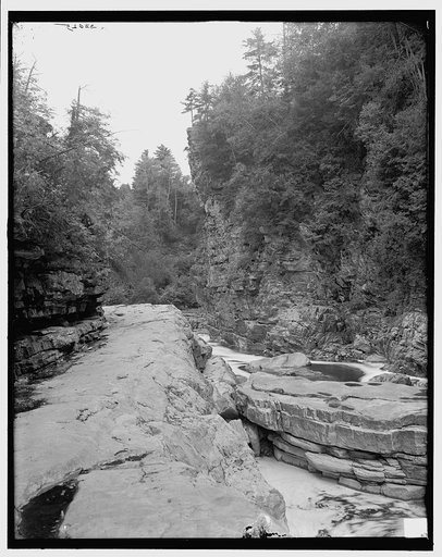 Pulpit Rock, Ausable Chasm, N.Y.