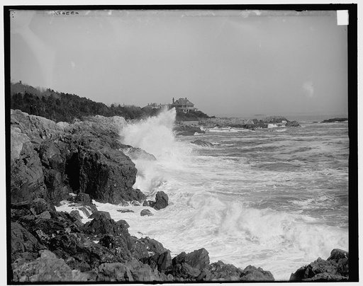 Surf at Marblehead Neck, Marblehead, Mass.