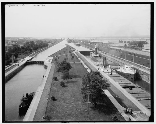 The Locks, Sault Ste. Marie, Mich.