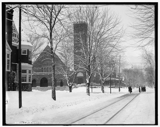 Upper Woodward Avenue in winter attire, Detroit, Mich.
