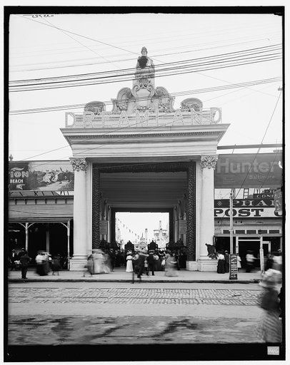 Surf Avenue entrance, Coney Island, N.Y.