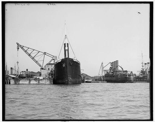 Along the slips, Newport, Virginia