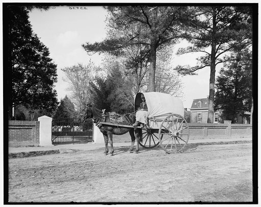 A Virginia vegetable cart