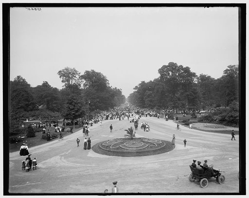 Central Avenue, Belle Isle Park, Detroit, Mich.