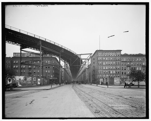 The Elevated, Eighth Avenue and 110th Street, New York