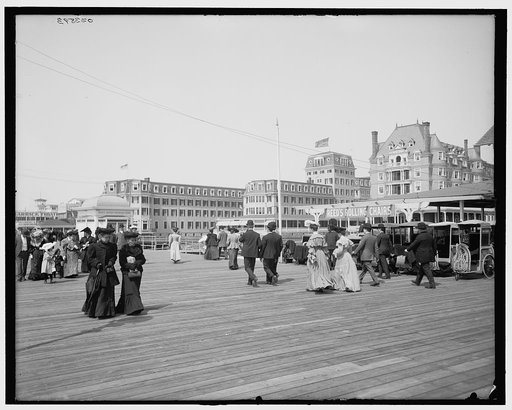 The Boardwalk, Atlantic City, New Jersey