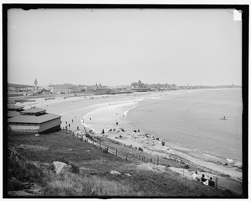 Nantasket Beach, Mass., general view from Atlantic House