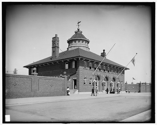 State bath house, Revere Beach, Mass.