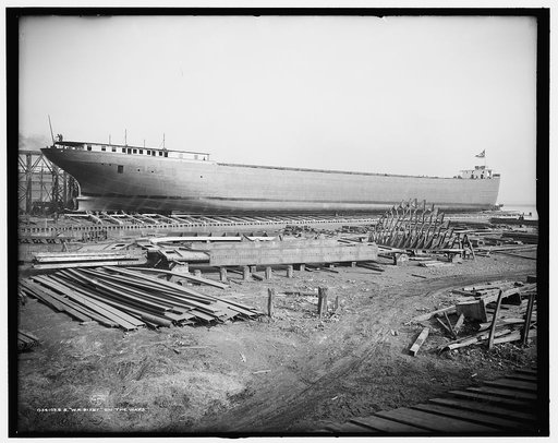 S.S. W.K. Bixby on the ways