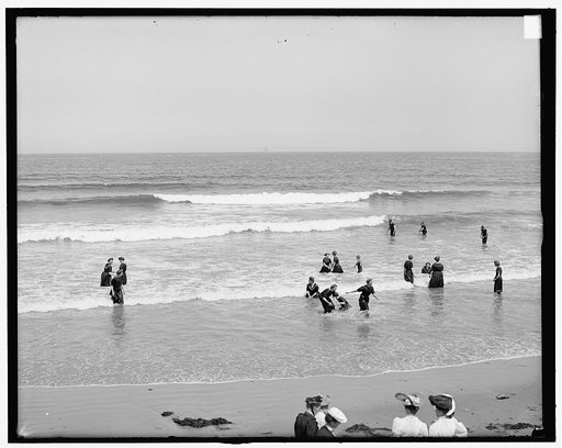 In the surf, Nantasket Beach, Mass.