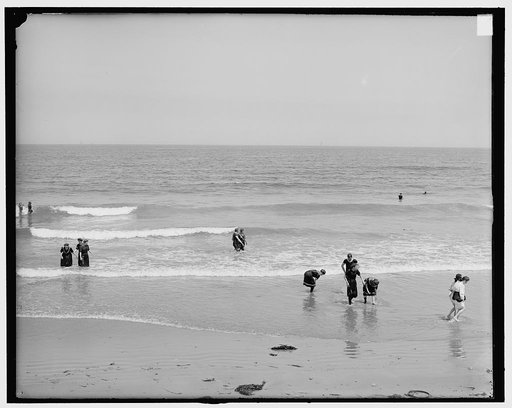 In the surf, Nantasket Beach, Mass.