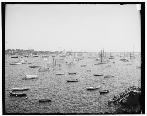 Harbor from Crocker Park, Marblehead, Mass.