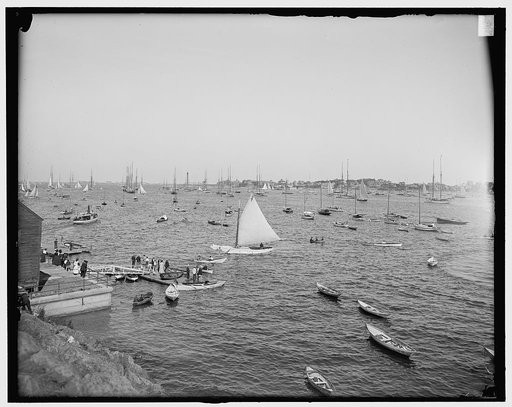 Harbor from Crocker Park, Marblehead, Mass.
