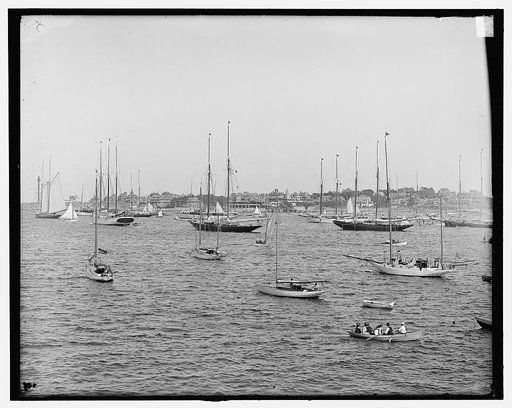 Harbor from Crocker Park, Marblehead, Mass.