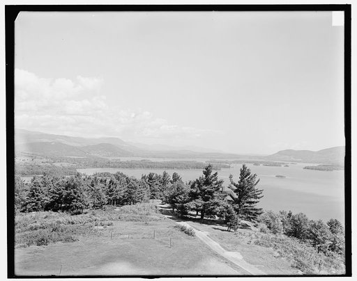 Great Squam from Shepard Hill, Lake Winnipesaukee, N.H.