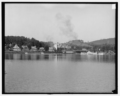 Weirs from the lake, Lake Winnipesaukee, N.H.