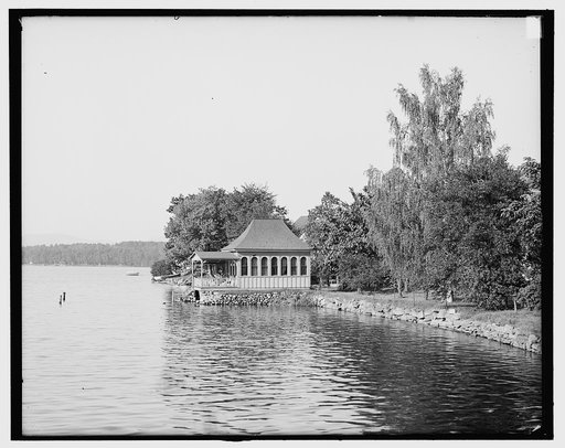 A Bit of shore at Wolfeborough Bay, Lake Winnipesaukee, N.H.