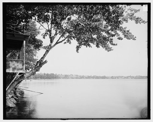 Along the shore at Wolfeborough Bay, Lake Winnipesaukee, N.H.